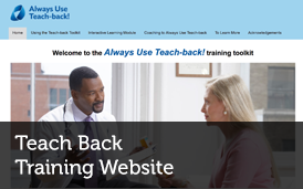 Teach Back Training