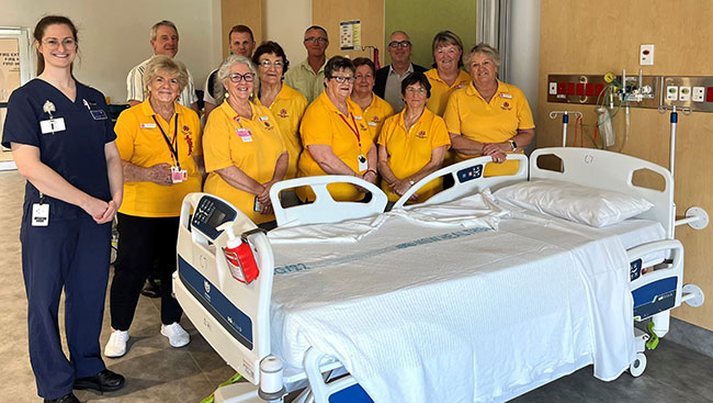 Lismore Base Hospital UHA generous donation of beds