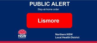 Stay-at-home order for Lismore