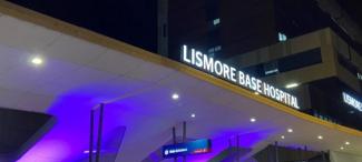 Purple hues at Lismore Base Hospital